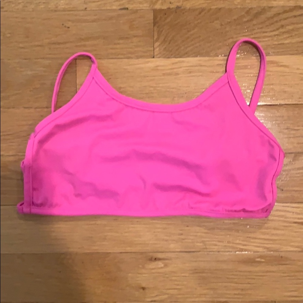 Neon pink Flexi Lexi sports bra size s